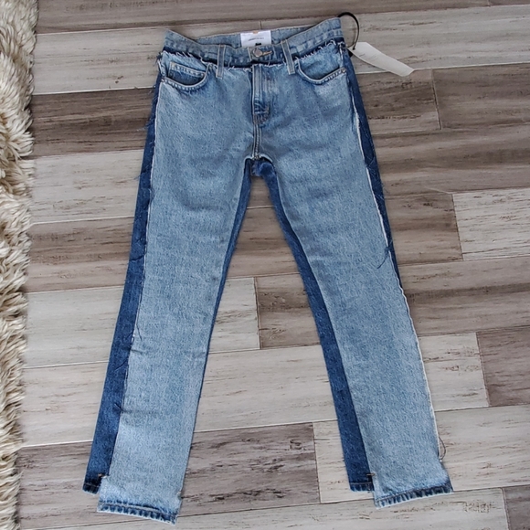 Current/Elliott High Waist Somera Straight Jeans - Picture 3 of 8